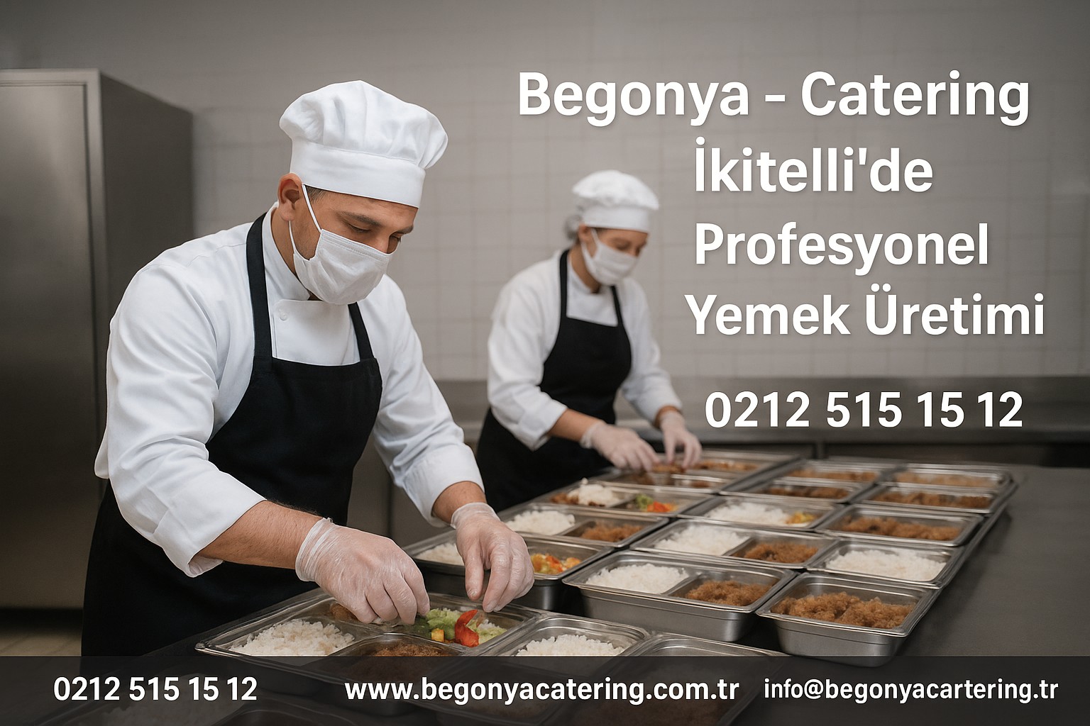 İkitelli’de Profesyonel Yemek Üretimi: Catering Firmaları Arasında Begonya Catering Farkı